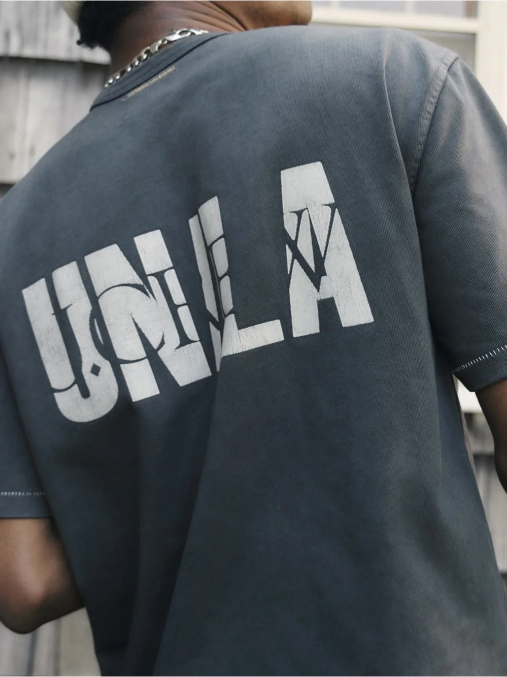 J.Crew & Union LA Graphic Heavyweight T Shirt Medium